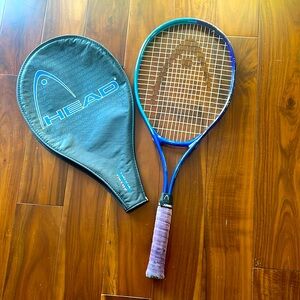 Tennis racket Head with case